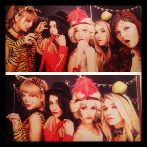 The most magical night at @DiannaAgron's circus themed birthday party!
