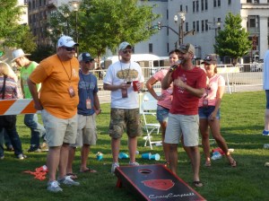 Craig Campbell Celebrity Cornhole Challenge 2013-06-04