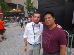 David Cook plays with Morgan James at the Montreal Jazzfest on July 1st, 2013 (Photo: TheSwiftAgency.com)