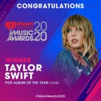 Weekly News Update: Lover wins Pop Album of the Year at the 2020 iHeartRadio Music Awards